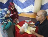 جامعة السادات تنظم قافلة طبية تخصصية بقرية "عزبة أبو عدس" ضمن حياة كريمة