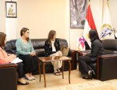 مايا مرسى تبحث مع مكتب التعاون الإسبانى مشروع تعزيز قدرات مكتب شكاوى المرأة