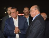 وزير التنمية المحلية ومحافظ القاهرة يتابعان جهود أعمال سحب تجمعات مياه الأمطار بأحياء المنطقة الشرقية 
