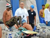 طالب بجامعة الإسكندرية يفوز بالمركز الثانى على مستوى الجمهورية فى بطولة الزعانف