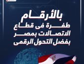 طفرة فى قطاع الاتصالات بمصر بفضل التحول الرقمى.. إنفوجراف