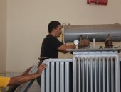 محافظ القليوبية يتابع أعمال العطل المفاجئ بمحولات كهرباء محطة مياه بنها