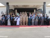 الجيش الثانى الميدانى ينظم احتفالية لتكريم أسر الشهداء ومصابى العمليات الحربية