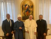 بابا الفاتيكان يلتقى أسامة الأزهرى ويؤكد محبته لمصر والرئيس السيسي
