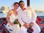 الممثل المكسيكى "فرانسيسكو" يقيم حفل زفافه على ضفاف النيل فى أسوان.. صور