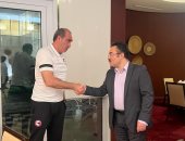 السفير المصري بأنجولا يزور بعثة فيوتشر قبل مواجهة الكونفدرالية