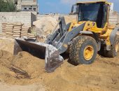 وقف أعمال بناء في المهد بسبب مخالفتها للقانون بالعريش