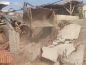 تنفيذ إزالة 10 حالات بناء مخالف في مدينة المطرية بالدقهلية