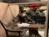 بعد 5 سنوات من جمع التبرعات.. أول تمثال برونزى كامل لـ فرجينيا وولف