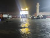 طقس الإسكندرية الآن.. هطول أمطار بالطريق الصحراوى غرب المحافظة