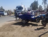 إصابة 8 أشخاص فى حادث تصادم سيارتين بطريق إسكندرية الصحراوى بوادى النطرون