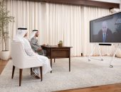 الشيخ محمد بن زايد والرئيس الأمريكى يبحثان الشراكة فى الطاقة النظيفة