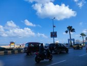 طقس الإسكندرية الآن.. مستقر نسبيا وهيئة الأرصاد انخفاض درجات الحرارة.. صور