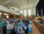 جلسة حوار مجتمعى لمؤسسة "حياة كريمة" فى الفيوم