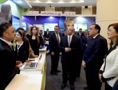 بنى سويف تشارك فى فعاليات مؤتمر المبادرة الوطنية للمشروعات الخضراء الذكية.. صور