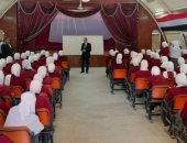 تواصل فعاليات قوافل الشباب والرياضة التعليمية  بمدارس شمال سيناء