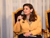 وزيرة الهجرة: البابا تواضروس الثاني رمز وطني ساعد بحكمته على العبور بسفينة الوطن بسلام.. صور 