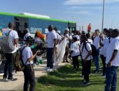 شباب بتحب مصر: مسيرة "شعلة العدالة المناخية" فى شرم الشيخ تعبر عن طموحات أفريقيا