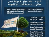 شواغل العالم على مائدة شرم الشيخ.. 6 اجتماعات دولية بقمة المناخ (إنفوجراف)
