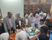 منصة أسوان تستهدف توعية الأطفال بقضايا تغيرات المناخ.. صور