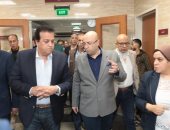 وزير الصحة ومحافظ بنى سويف يتفقدان التشغيل التجريبى لمستشفى أهناسيا بعد تطويرها