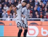 باريس سان جيرمان يتقدم على لوريان بهدف نيمار فى الشوط الأول