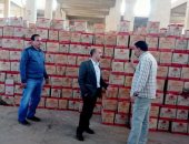 تحرير 36 محضرا وضبط 45 كرتونة من العصائر منتهية الصلاحية بالمنيا