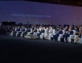 الرئيس السيسي وقادة العالم يشاهدون فيلما تسجيليا عن التغير المناخي 