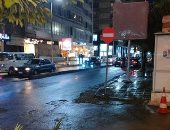 أمطار خفيفة ومتوسطة ورياح شديدة على 5 أحياء بالإسكندرية.. صور