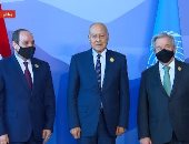 الرئيس السيسي وجوتيريش يستقبلان أمين عام جامعة الدول العربية قبل قمة المناخ