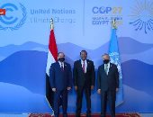 الرئيس السيسي وجوتيريش يستقبلان رئيس وزراء إثيوبيا استعدادا لقمة المناخ