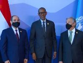 الرئيس السيسي وجوتيريش يستقبلان رئيس جمهورية رواندا استعدادا لقمة المناخ