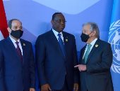 الرئيس السيسي وجوتيريش يستقبلان رئيس السنغال استعدادا لقمة المناخ