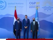 الرئيس السيسي وجوتيريش يستقبلان رئيس وزراء إسبانيا استعدادا لقمة المناخ