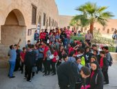 قلعة قايتباى بالإسكندرية تستقبل زيارات لأفواج سياحية وطلاب مدارس