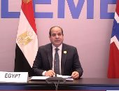 الرئيس السيسى: تعظيم مشاركة الطاقة المتجددة لتصل لـ42% بحلول عام 2035