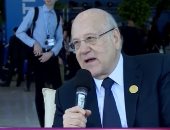 رئيس وزراء لبنان: قمة المناخ توحد الرؤى العالمية لإنقاذ البيئة ونتعاون مع الجميع