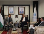 رئيس سلطة المياه الفلسطينى يستقبل سفير مصر الجديد لدى رام الله 