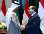 الرئيس السيسى و"بن زايد" يشهدان توقيع مذكرة تفاهم لإنشاء محطة لطاقة الرياح