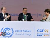 رئيس الوزراء يفتتح "يوم التمويل" بالجناح المصرى ضمن فعاليات COP27.. مدبولى: التضامن بين جميع الأطراف أقصر الطرق وأقلها تكلفة لنجاح جهود مواجهة تغير المناخ.. ويكشف أسباب صعوبات جمع التمويل لحماية البيئة بأفريقيا
