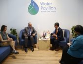 وزير الرى يلتقى السكرتير التنفيذى لمنظمة الشراكة العالمية للمياه "GWP"