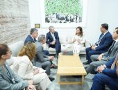 وزيرة التخطيط  تجتمع مع فريق شركة جوجل العالمية