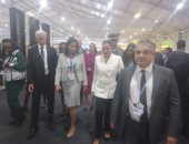 وصول الأميرة "للا حسناء" سفيرة النوايا الحسنة جناح الاتحاد الأفريقى بـcop27.. فيديو