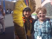 الناشطة البرازيلية سيليا نونيس تطالب قمة المناخ بحق النساء فى الحماية البيئية