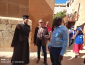 منطقة آثار سانت كاترين تستقبل عددا من الوفود الرسمية المشاركة بمؤتمر المناخ