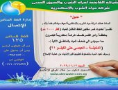 انقطاع مياه الشرب غرب الإسكندرية بسبب كسر مفاجئ فى خط رئيسى