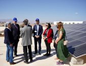  فريق من البيئة والاتحاد الأوروبي في مصر وبرنامج الأمم المتحدة الإنمائي في زيارة مركز المؤتمرات