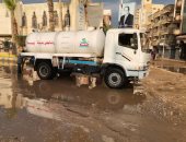 هطول أمطار بعدد من مدن وقرى كفر الشيخ.. صور