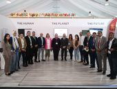 وزيرة التضامن تزور جناح التحالف الوطنى للعمل الأهلى التنموى بقمة المناخ