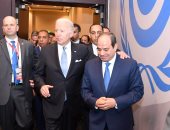 علاقات استراتيجية راسخة.."السيسى" و"بايدن" كتفًا بكتف فى شرم الشيخ